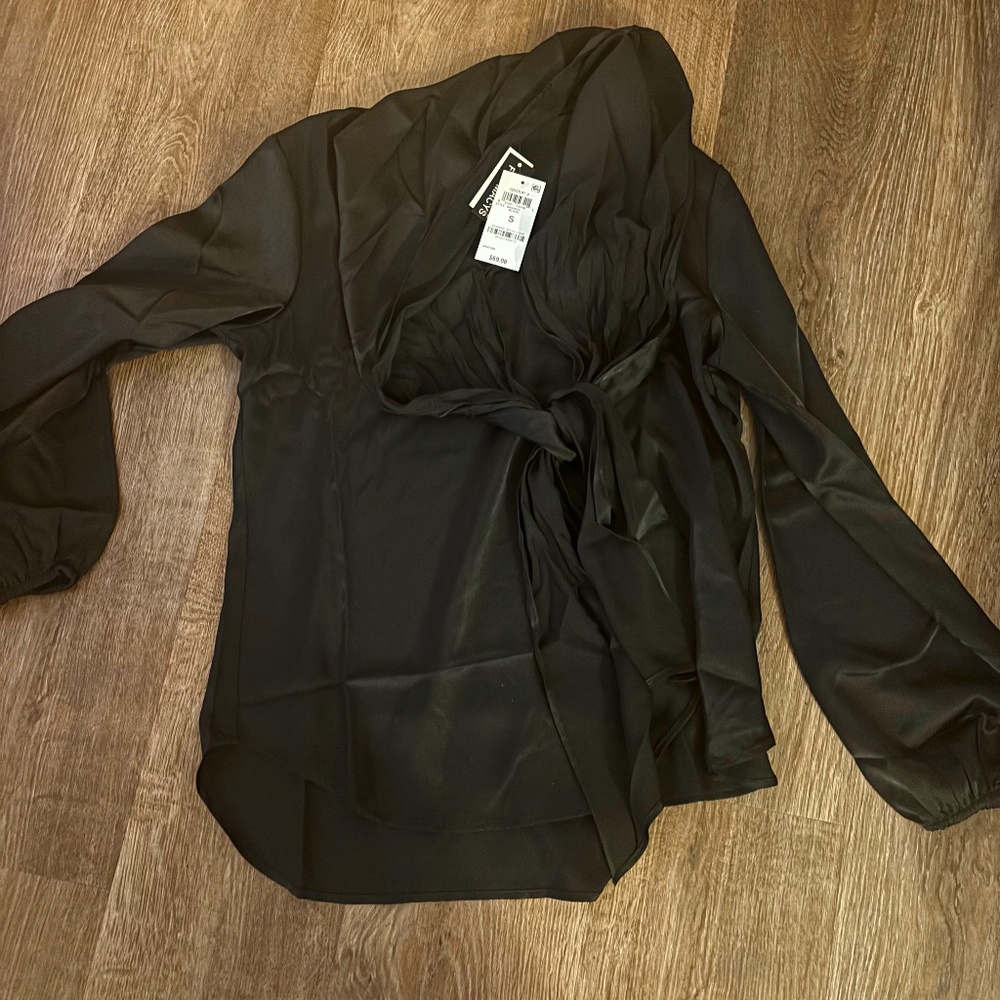 Embrace sophistication Black Bar II Silk shirt